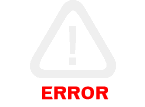 Error message image